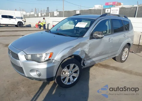2012 Mitsubishi Outlander Se from USA, damaged, VIN JA4AS3AW1CU028352